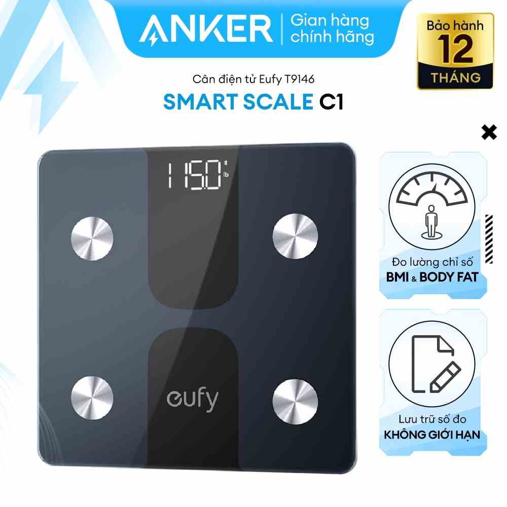 Cân điện tử Eufy Smart Scale C1 T9146