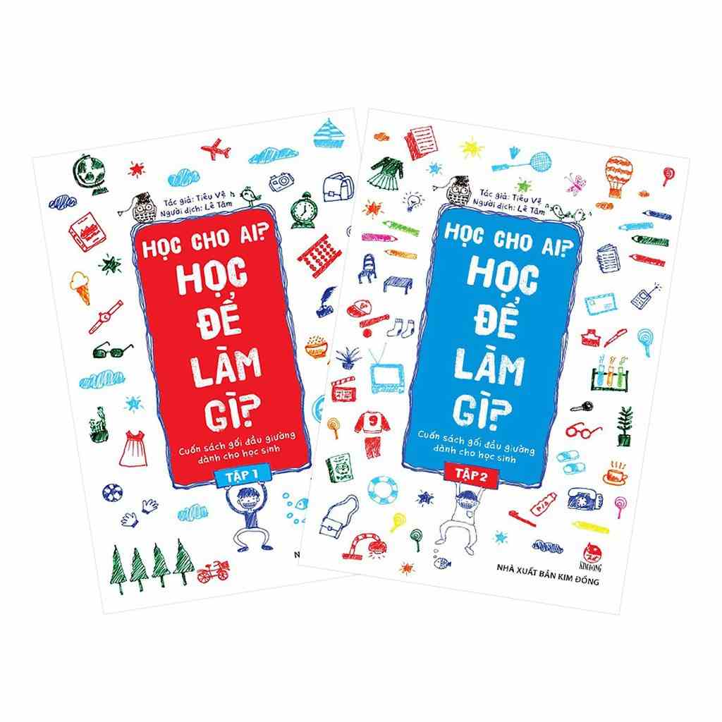 [Mã LIFEMALL995 giảm 10% đơn 99K] Sách-Combo Học cho ai? Học để làm gì? ( 2 tập)