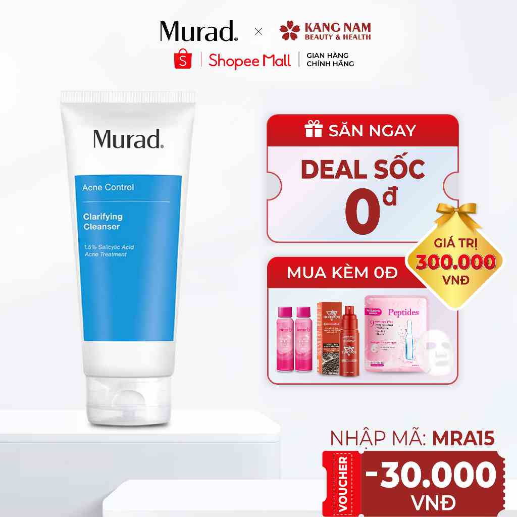 Gel Rửa Mặt Cho Da Mụn Clarifying Cleanser Murad 200ml