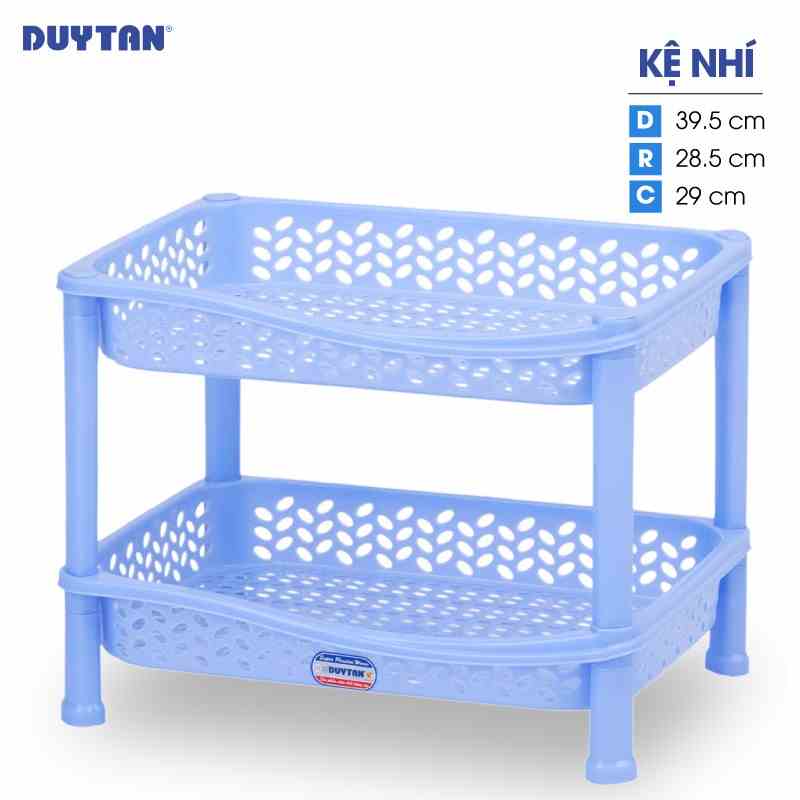 [Mã BMLTA35 giảm đến 35K đơn 99K] Kệ nhí nhựa DUY TÂN 2 ngăn (39.5 x 28.5 x 29 cm) - 26665