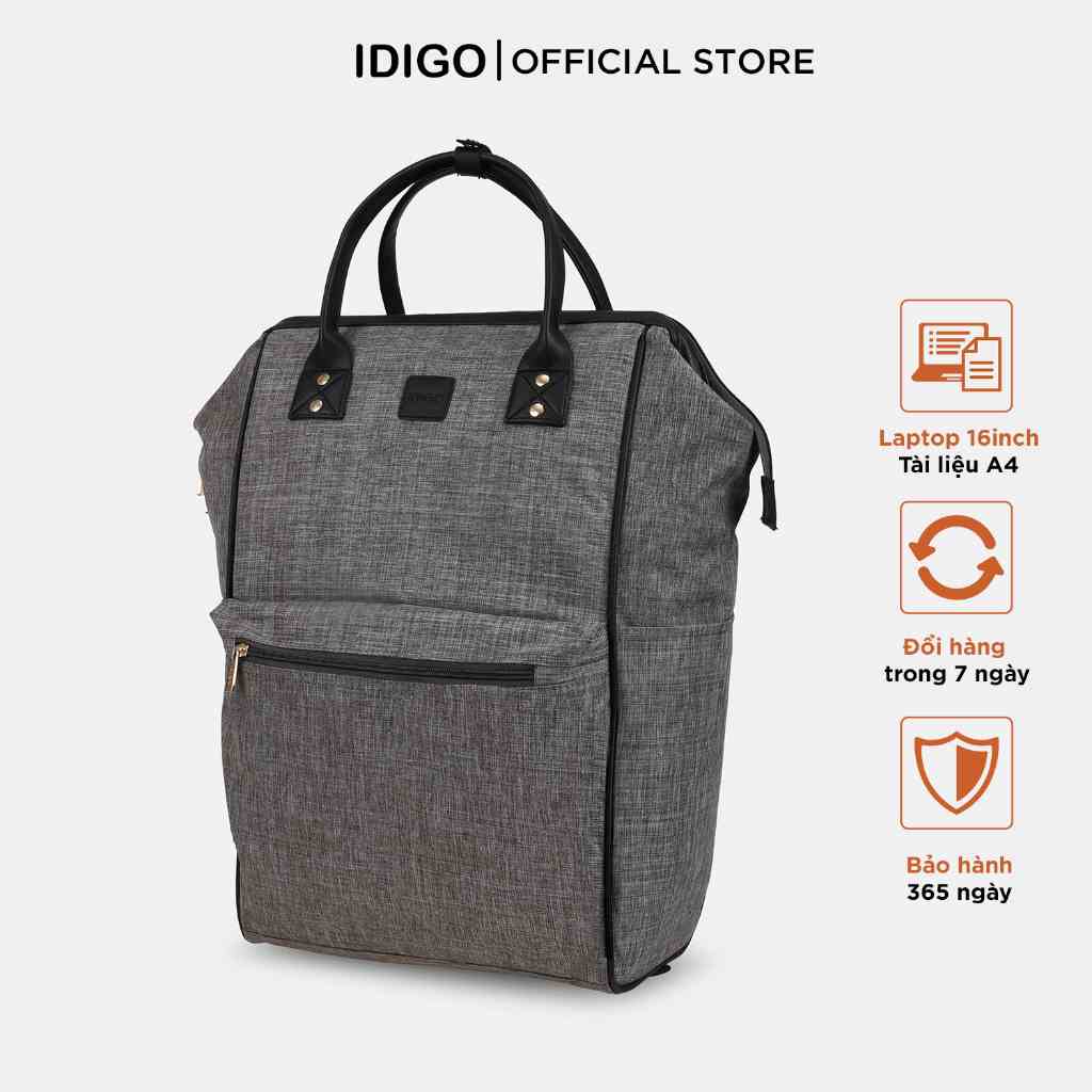 Balo du lịch unisex đa năng dáng chữ nhật IDIGO UBP2-518-00