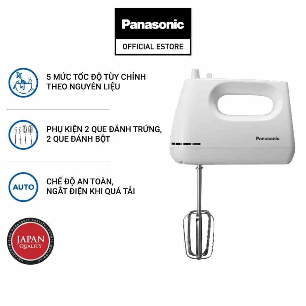 Máy đánh trứng cầm tay Panasonic MK-GH3WRA - Hàng Chính Hãng