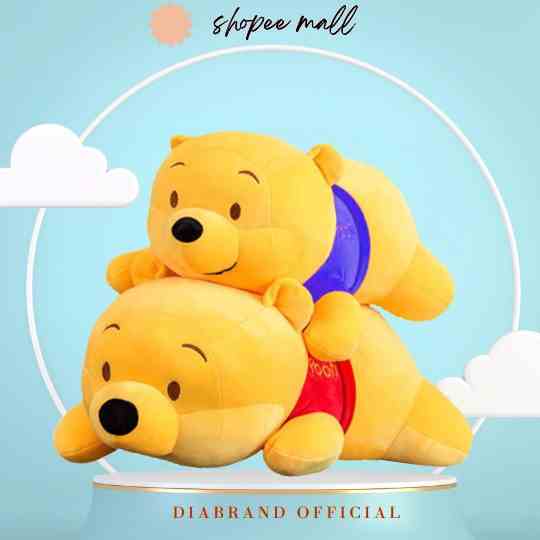 [Mã BMLTB35 giảm đến 35K đơn 99K] Gâu Bông Ôm Pooh Xinh Xắn Kích Thước 65Cm Diabrand