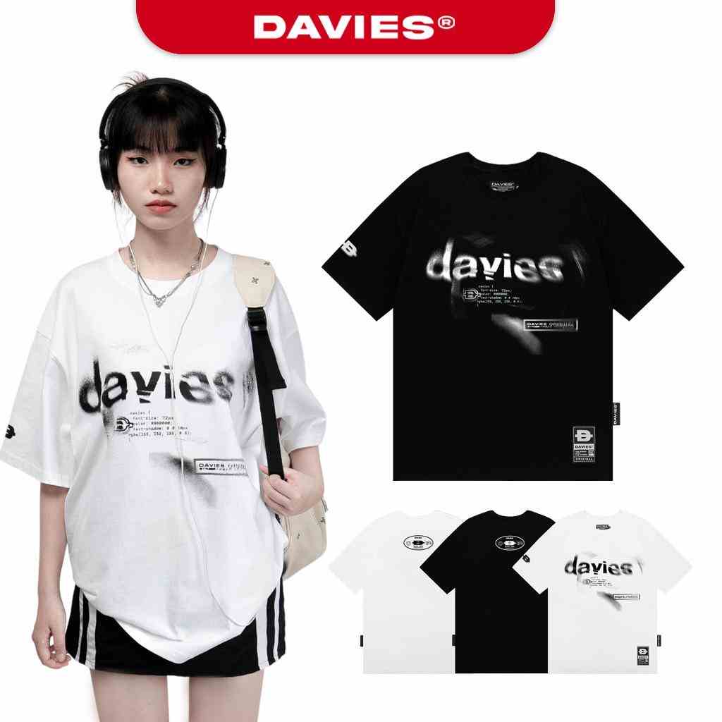 Áo thun local brand nam nữ form rộng tay lỡ Shadow DAVIES Tee | D31-T8