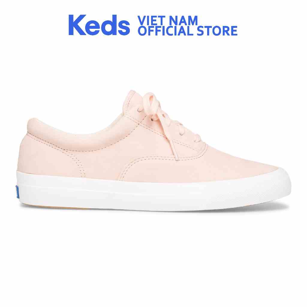 Giày Keds Nữ - Anchor Leather Nubuck Light Peach - KD060018