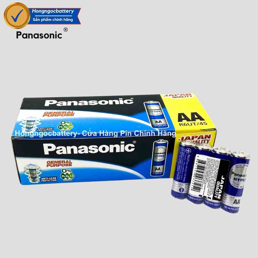 [Mã BMLTB35 giảm đến 35K đơn 99K] Hộp Pin AA 1,5V ( R6 , LR6 ) Panasonic Hyper R6UT/4S Hàng chính hãng