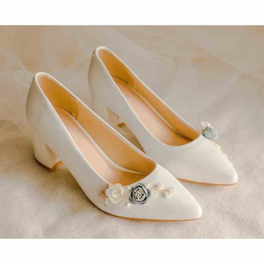 [Mã BMLTB35 giảm đến 35K đơn 99K] Giày cưới BEJO H79 2HOA,BABY Wedding shoes