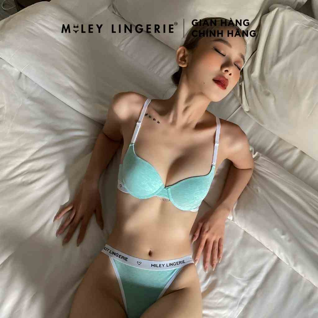 [Mã BMLTB35 giảm đến 35K đơn 99K] [MUA 2 GIẢM THÊM 5%]Bộ Đồ Lót Melange High-cut Sporty Chic Miley Lingerie BRC -FCS14