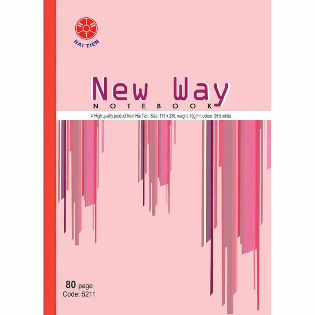 [Mã BMLTB35 giảm đến 35K đơn 99K] HẢI TIẾN Vở kẻ ngang Hải Tiến - Newway (80, 120, 200 trang)