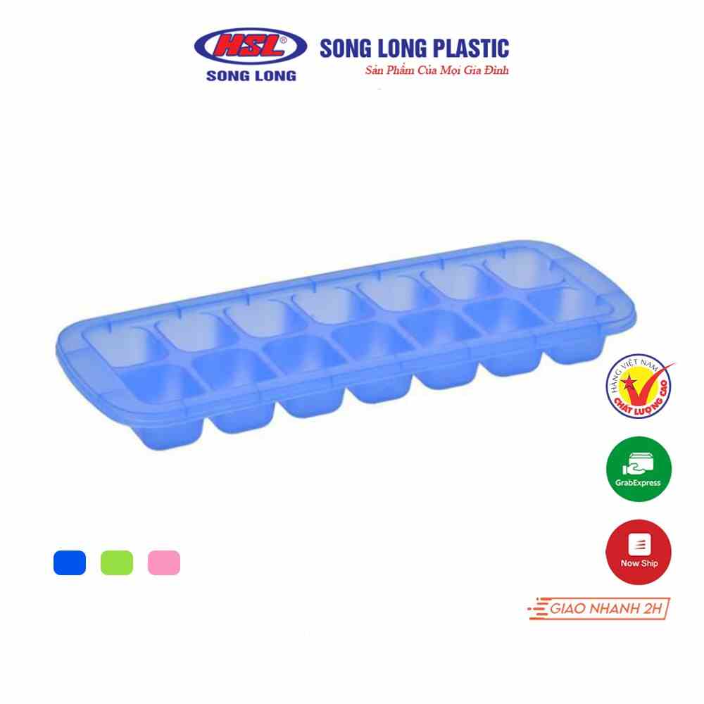 Khay đá nhựa 14 viên Song Long Plastic 2107