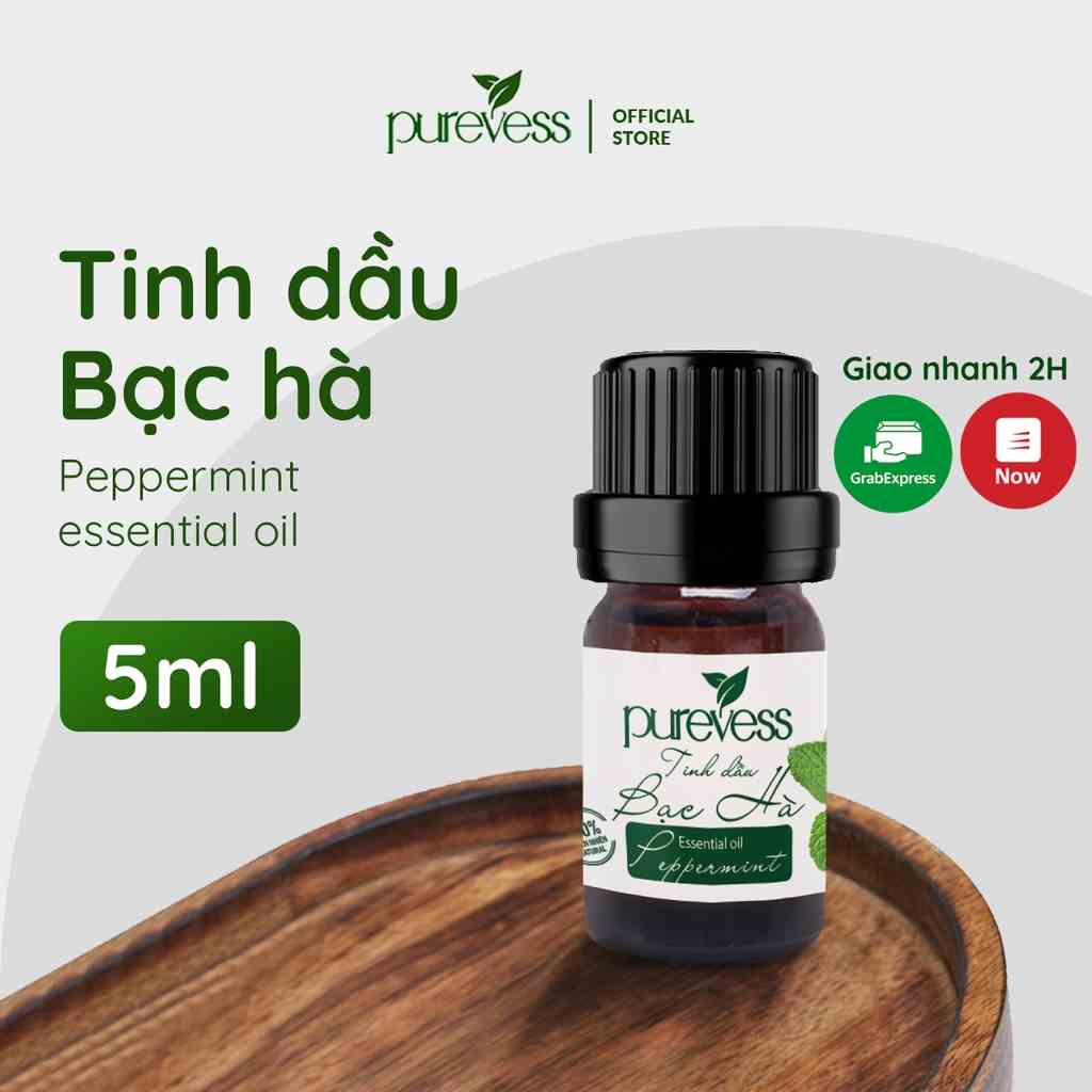 Tinh dầu Bạc Hà Purevess. Dung tích: 5ml