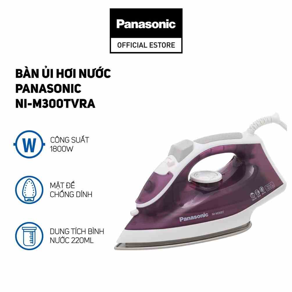 Bàn ủi hơi nước Panasonic NI-M300TVRA - Xanh dương