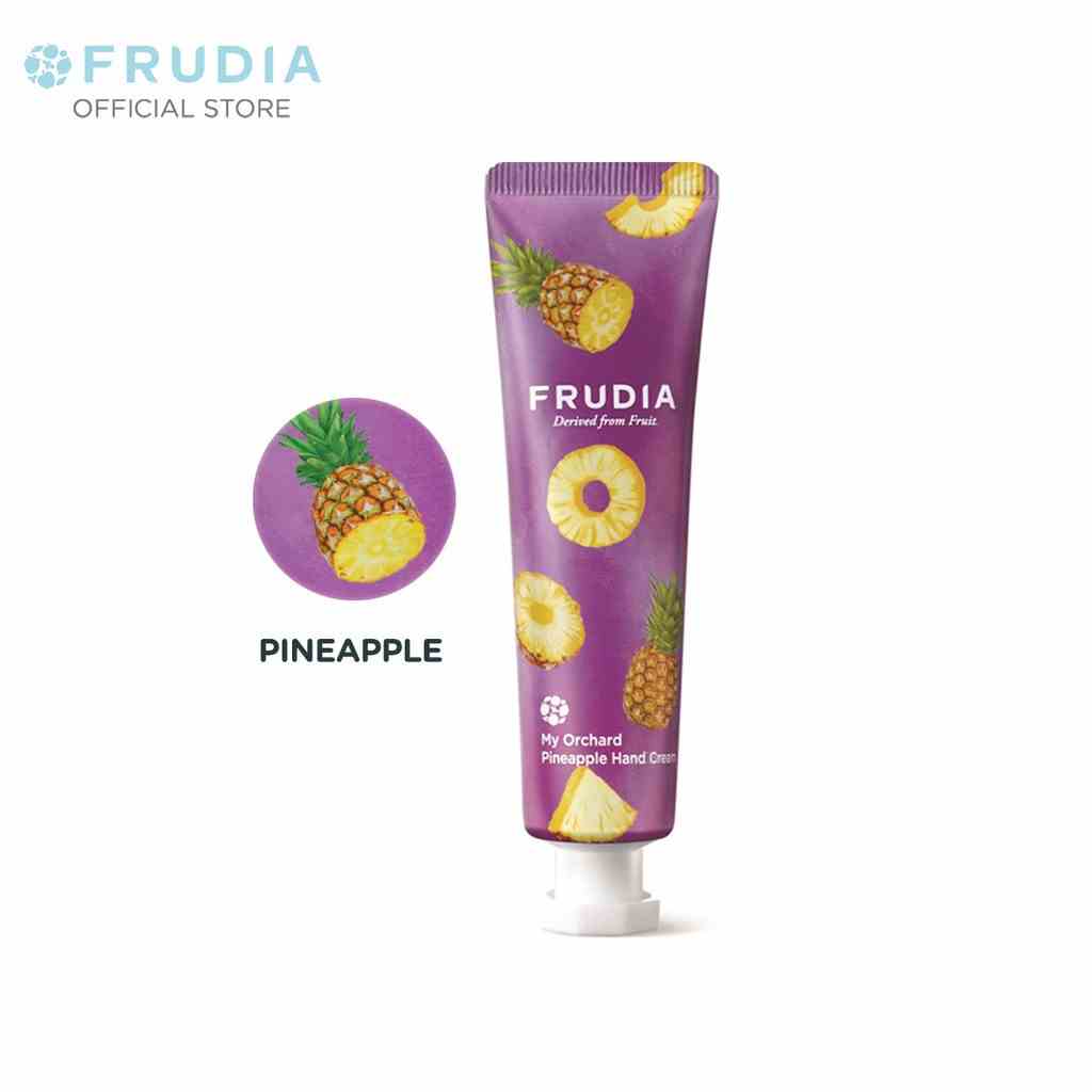 [Mã BMLTA35 giảm đến 35K đơn 99K] Kem Dưỡng Da Tay Chiết Xuất Từ Trái Thơm Frudia My Orchard Pineapple Handcream 30ml