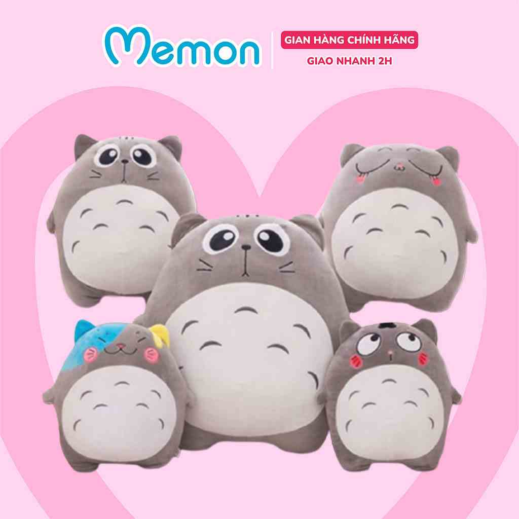 Gấu bông Totoro Biểu Cảm, Shop Memon Cao Cấp