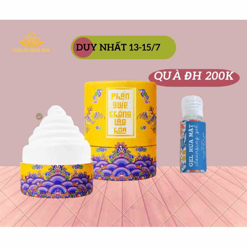 Phấn chống lão hoá Phấn Nụ Hoàng Cung nụ lớn màu trắng 25gr