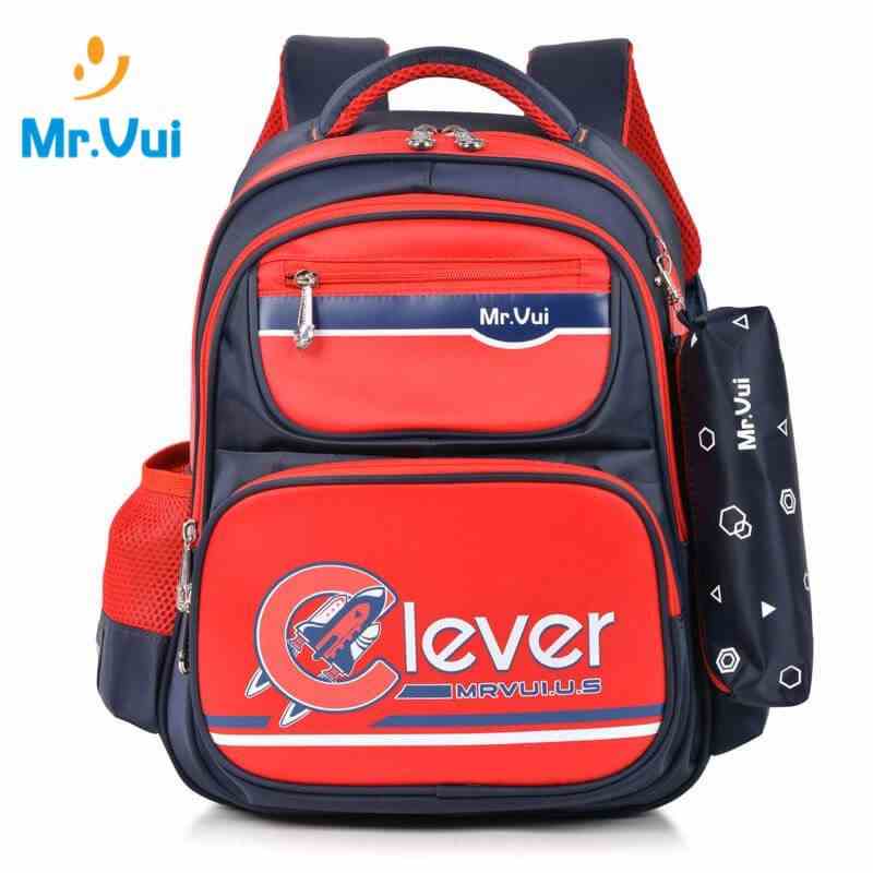 [Mã BMLTB35 giảm đến 35K đơn 99K] Balo cho bé Mr Vui BLH788 phù hợp cho bé lớp 1-3 (30 x 37 x 18 cm)