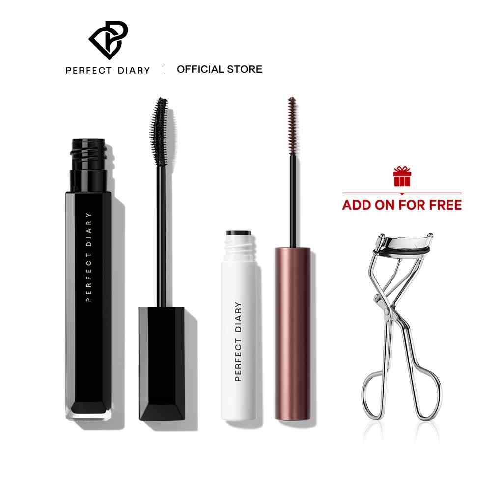 Bộ 2 mascara Perfect Diary kéo dài mi lâu trôi chống thấm nước 12.5g