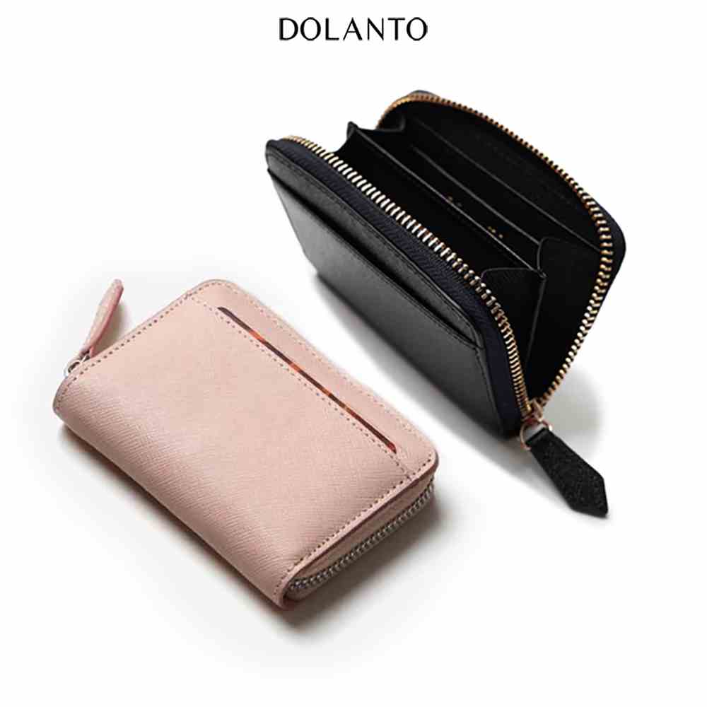 Ví DOLANTO BRAND Zip Saffiano Wallet