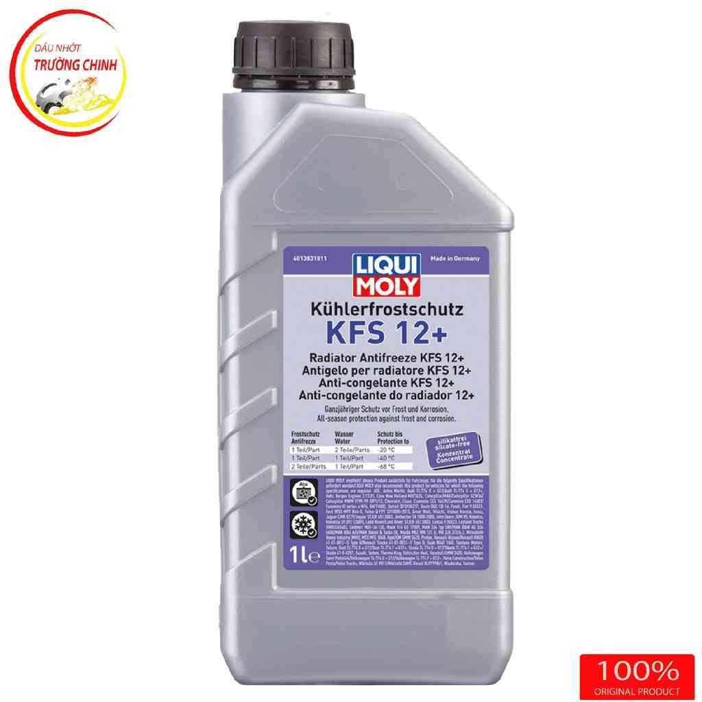 Nước mát Liqui Moly đỏ đậm đặc chưa pha 21145 dung tích 1L