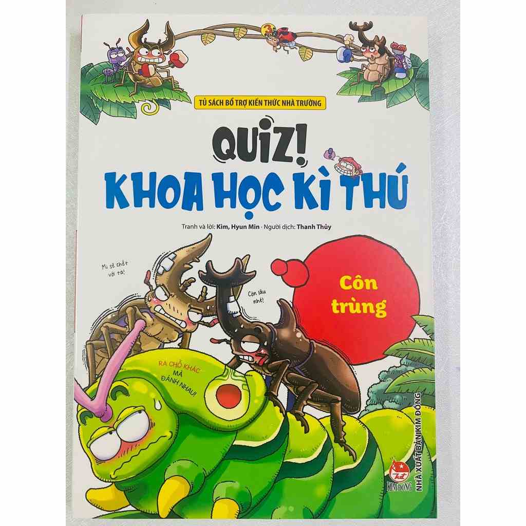 Combo sách - Quiz! Khoa Học Kì Thú - Lẻ tùy chọn (Tái Bản 2021)