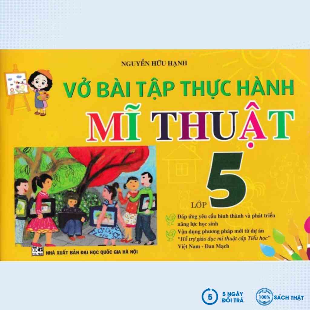 [Mã BMLTA35 giảm đến 35K đơn 99K] Sách - Vở Bài Tập Thực Hành Mĩ Thuật Lớp 5