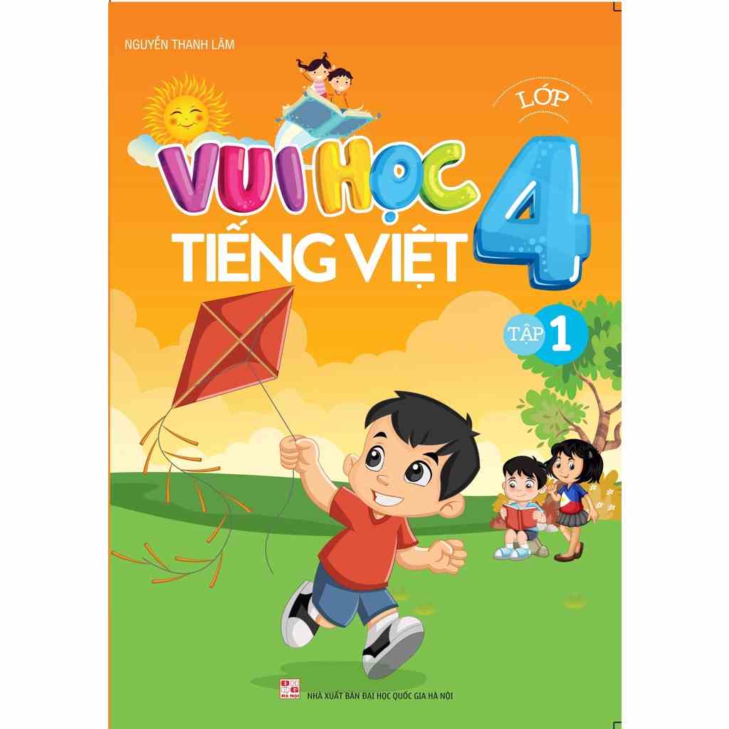 [Mã BMTTC60K giảm đến 60K đơn 50K] Sách: Vui Học Tiếng Việt Lớp 4 - Tập 1 - TSTH