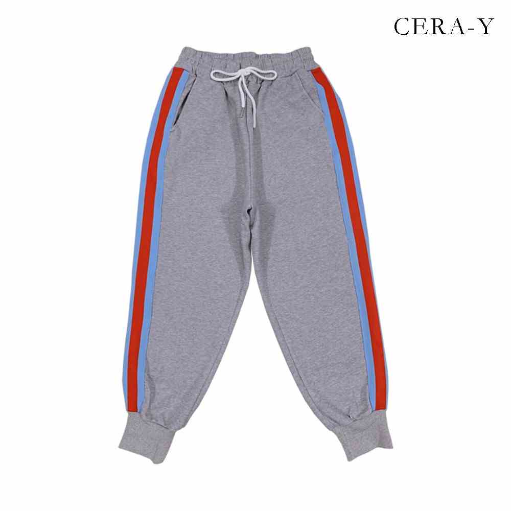 [Mã BMLTB35 giảm đến 35K đơn 99K] Quần dài ống rộng jogger CERA-Y form rộng màu xám CRQ003