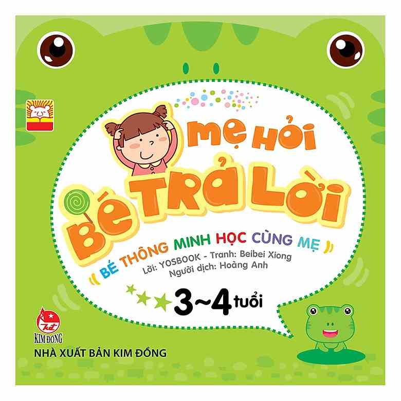 Sách - Mẹ hỏi bé trả lời (từ 3 - 4 tuổi) - tái bản 2019