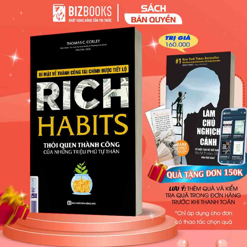 Rich Habits - Thói Quen Thành Công Của Những Triệu Phú Tự Thân - Sách Hay Làm Giàu Nên Đọc