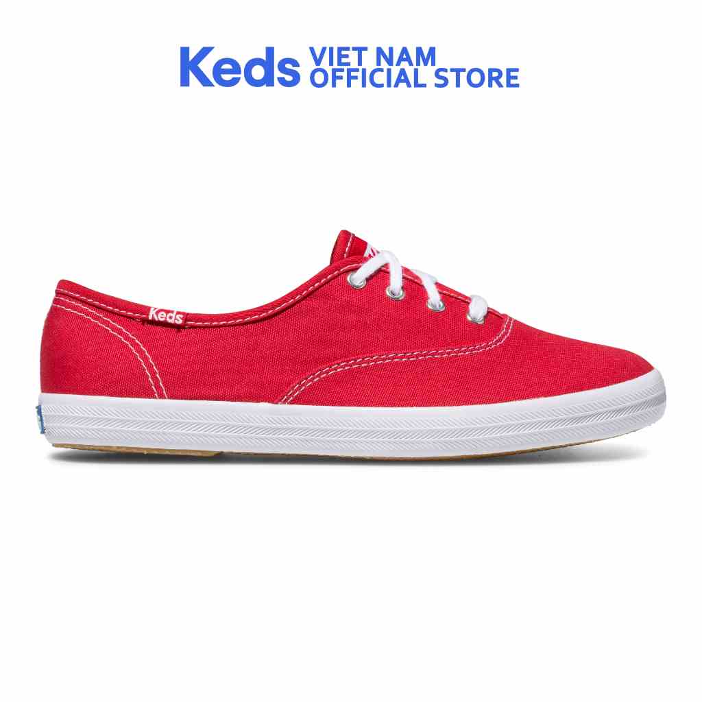 Giày Keds Nữ - Champion Canvas Red - KD031300