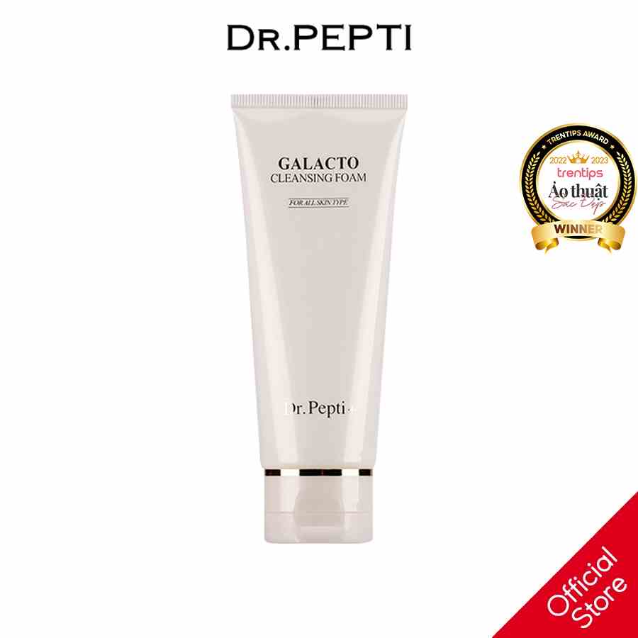 [Mã BMTTC60K giảm đến 60K đơn 50K] Sữa Rửa Mặt Tạo Bọt Dr.Pepti Galacto Cleansing Foam 110ml