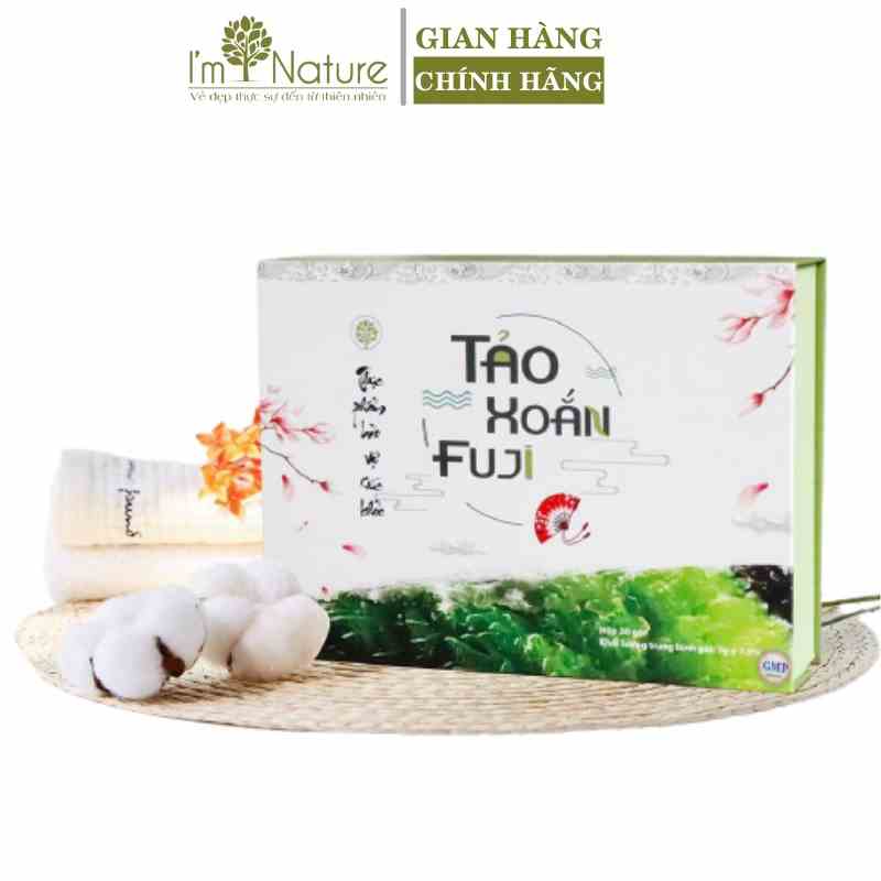 Tảo xoắn Fuji IM NATURE Chống Lão Hóa Cân Bằng Nội Tiết Tố Làm Đẹp Da Hộp 30 gói x 3g