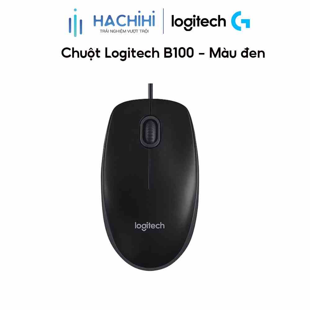 Chuột Logitech B100 - Màu đen