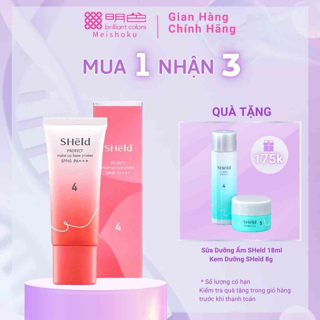 Momotani SHeld Protect Makeup Base Primer - Kem Lót Trang Điểm Bảo Vệ Da Momotani SHeld 30g