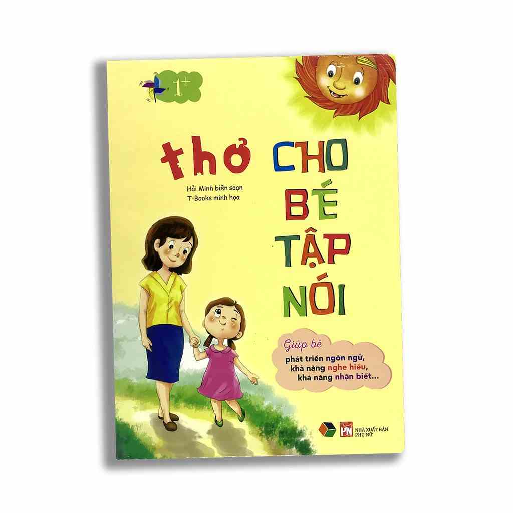 Sách - Thơ cho bé tập nói ( trọn bộ 1 cuốn )