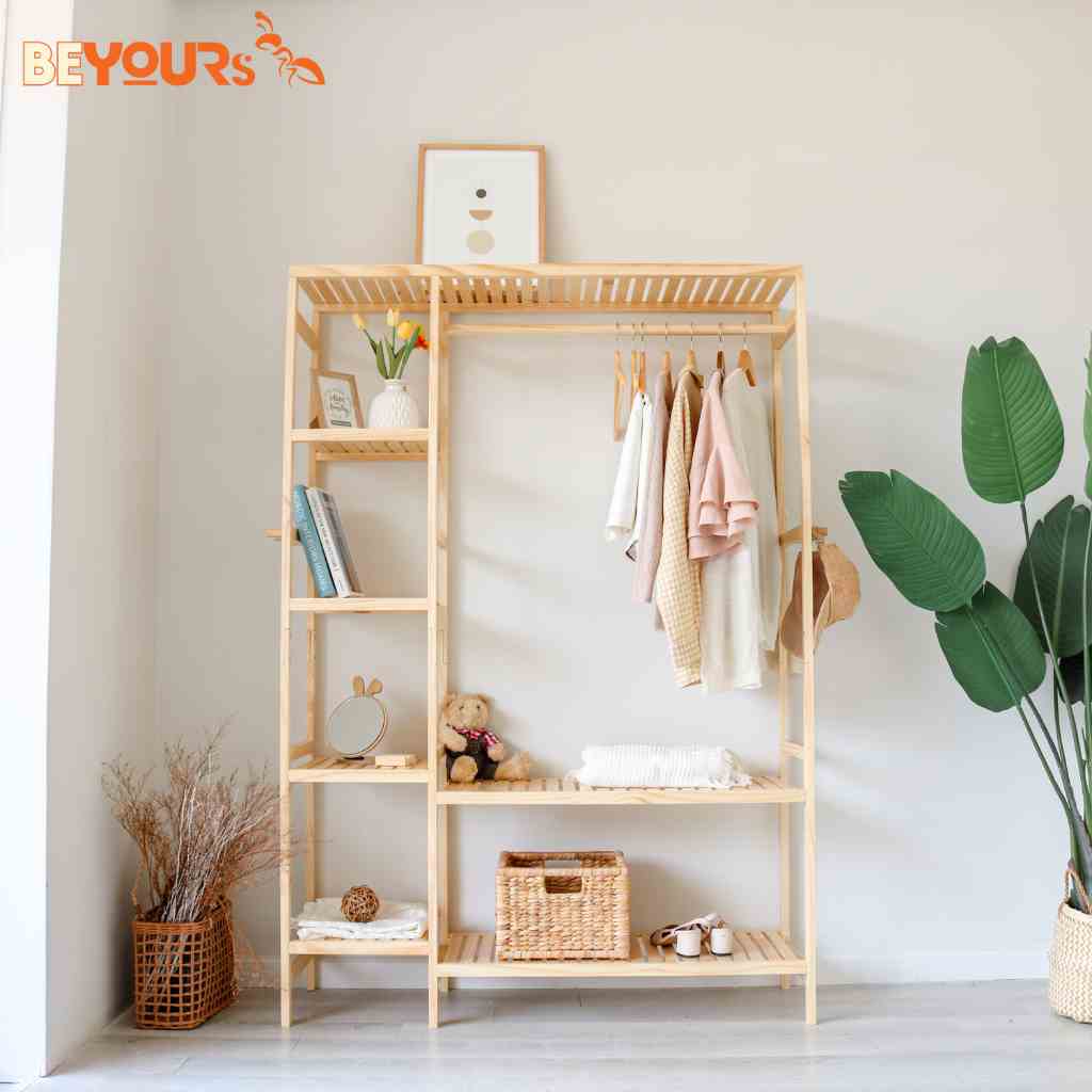 Tủ Treo Quần Áo BEYOURS Double Hanger Size Khổng Lồ Nội Thất Kiểu Hàn Lắp Ráp - Nội Thất Phòng Ngủ