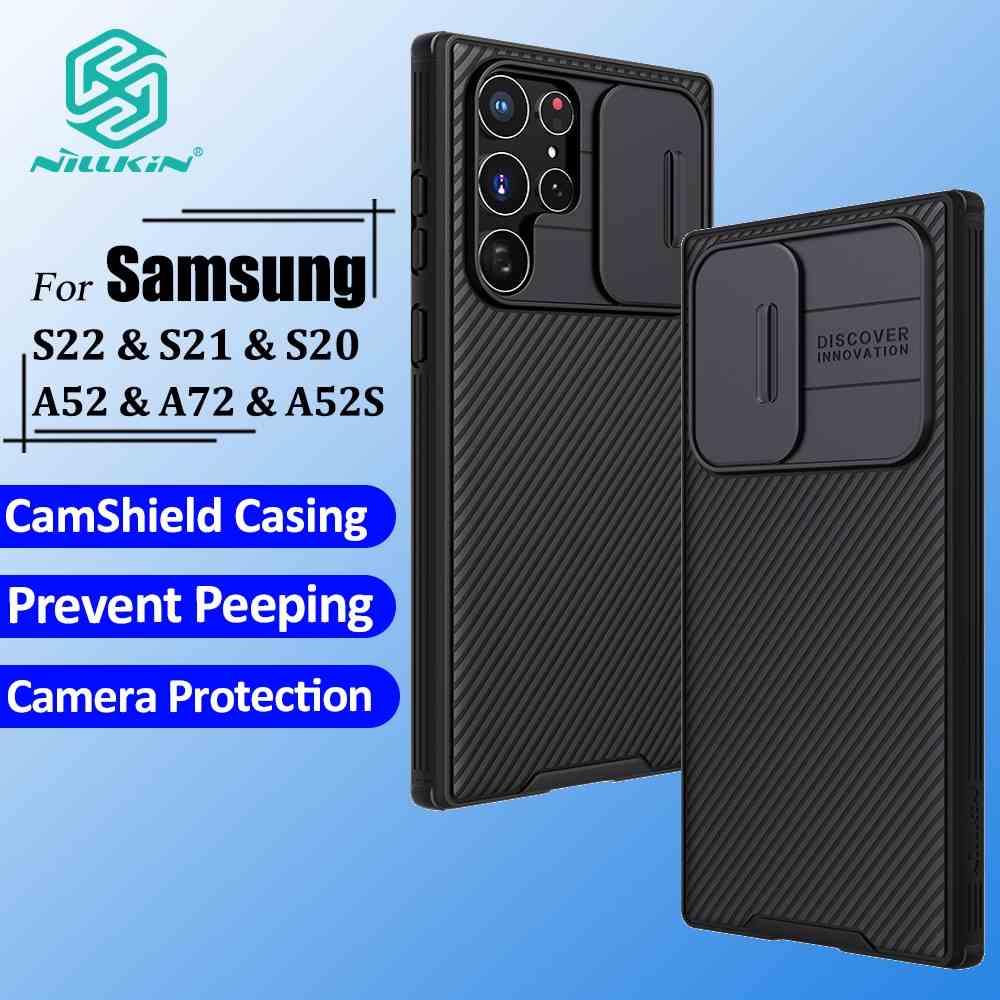 Ốp điện thoại NILLKIN siêu mỏng cho Samsung Galaxy S22 S21 Note 20 Ultra S21 S20 FE S22 Plus A52S A52 A72