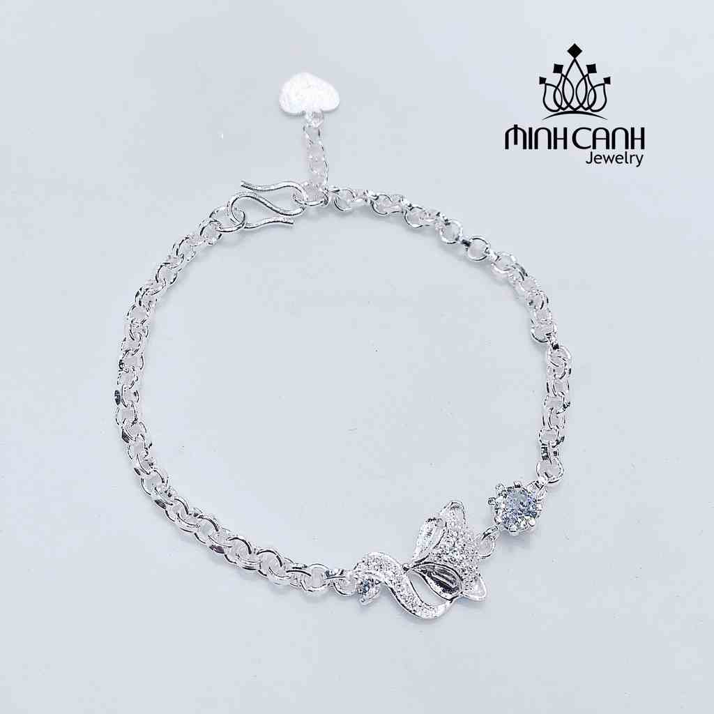 Lắc Tay Bạc Nữ Minh Canh Jewelry - Hồ Ly May Mắn