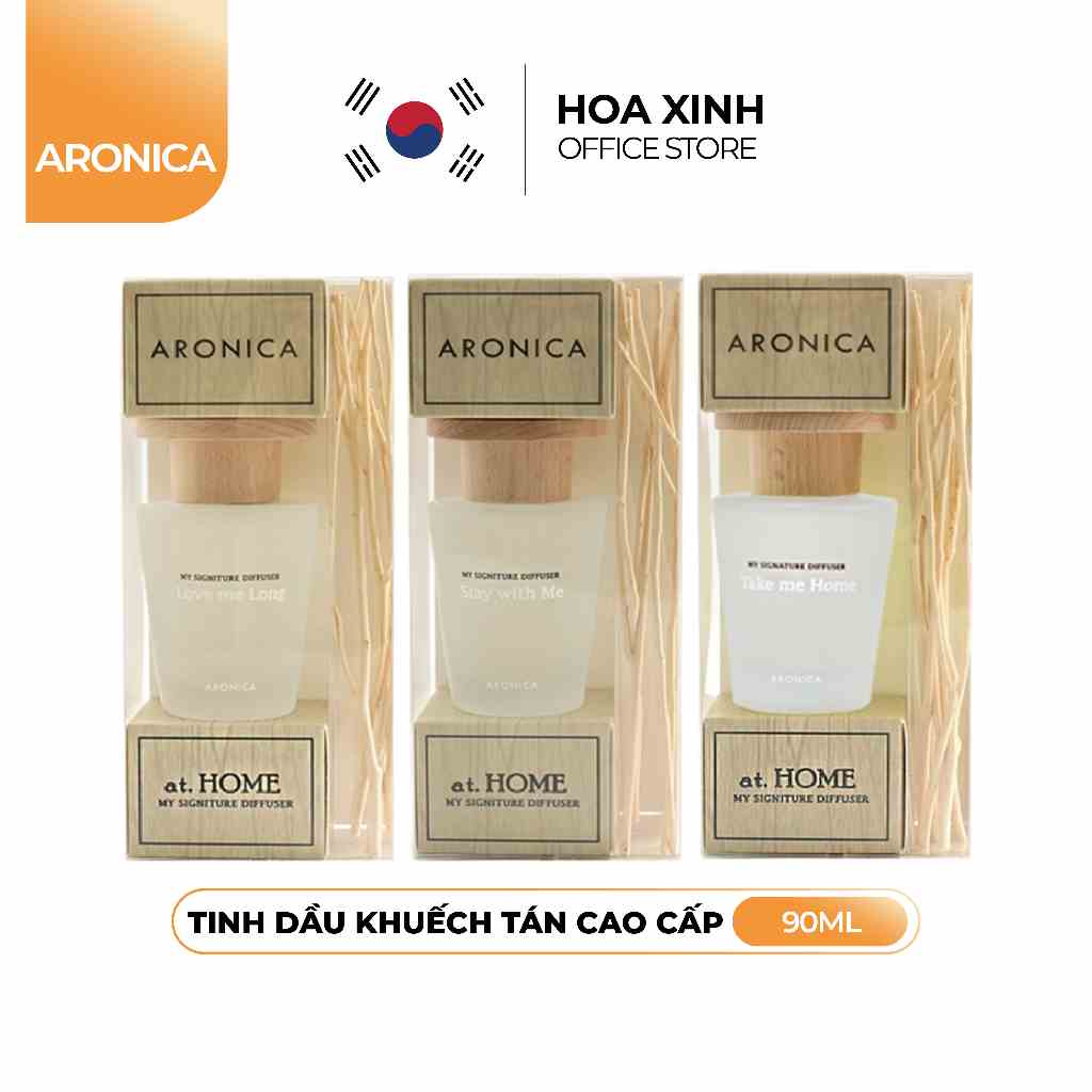 Tinh Dầu Khuếch Tán Cao Cấp Aronica My Signature Diffuser 90ml - Nhập Khẩu Hàn Quốc