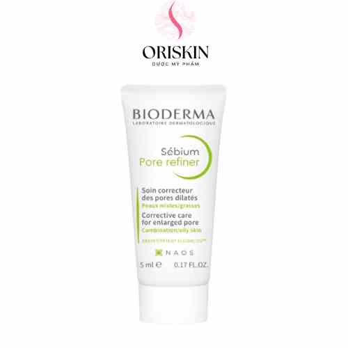 [Date 2025] Sample Bioderma Kem Dưỡng Ẩm Se Khít Lỗ Chân Lông Sebium Pore Refiner 5ml