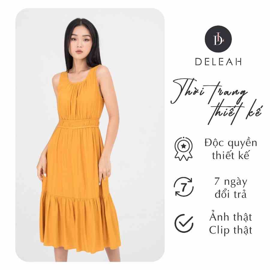 De Leah - Đầm Xoè Đuôi Cá Viền Eo - Thời trang thiết kế