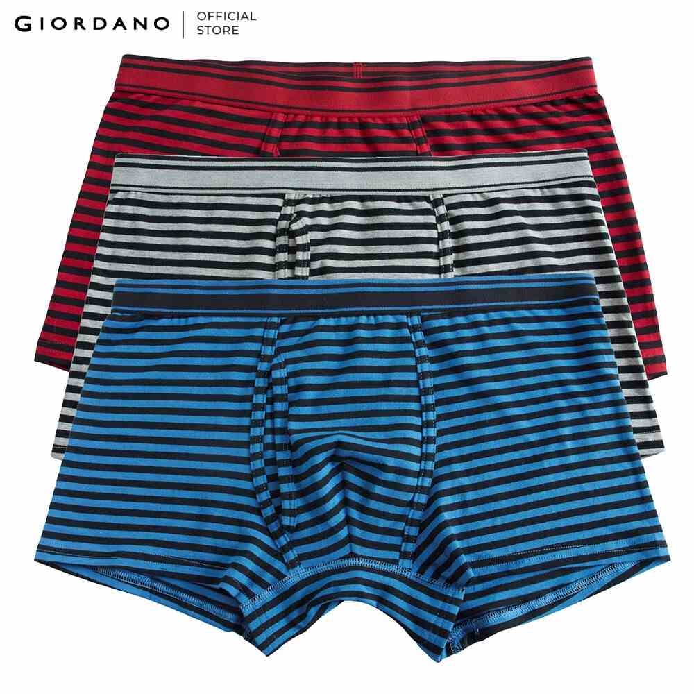 [Mã BMLTB200 giảm đến 100K đơn 499K] [Special Deal] Bộ 3 Quần Lót Nam Giordano Mens Trunk 01179013