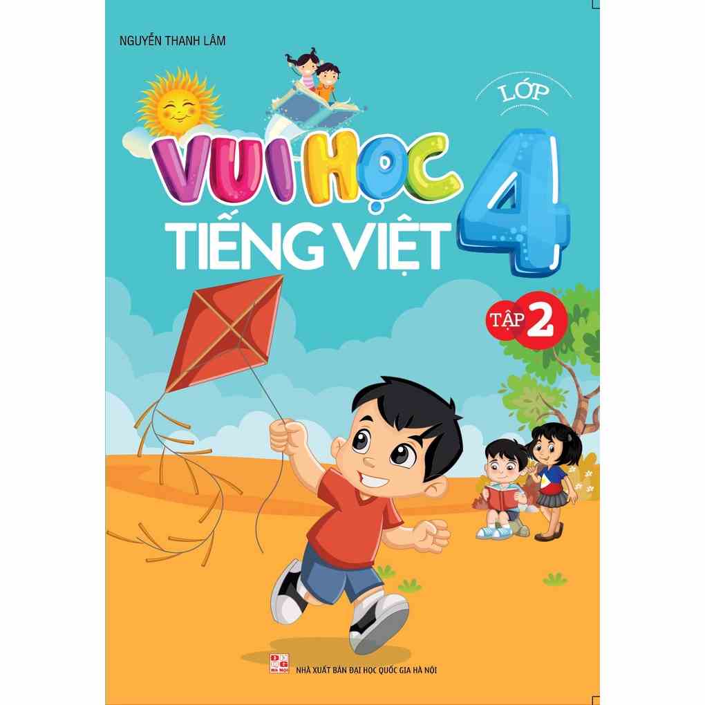 [Mã BMTTC60K giảm đến 60K đơn 50K] Sách: Vui Học Tiếng Việt Lớp 4 - Tập 2 - TSTH