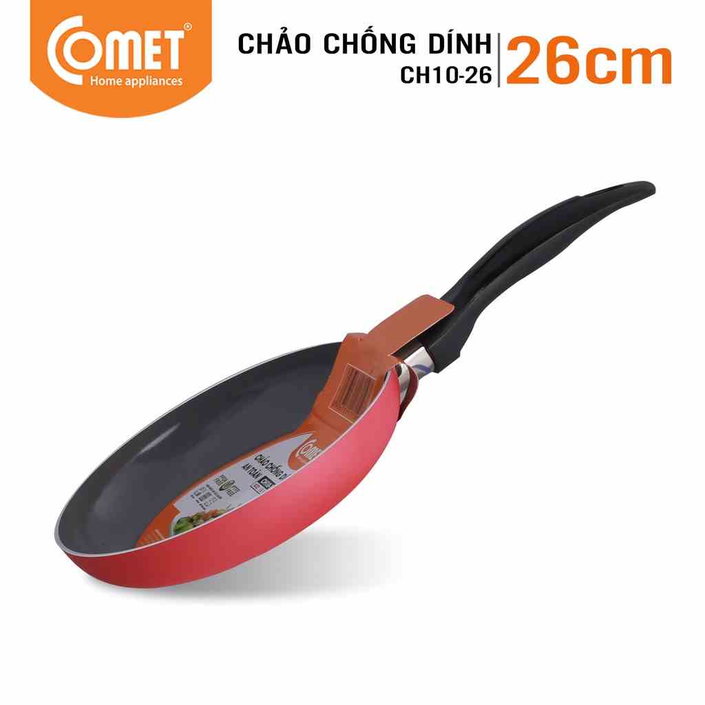 Chảo chống dính COMET chất liệu Ceramic an toàn 26cm CH10-26