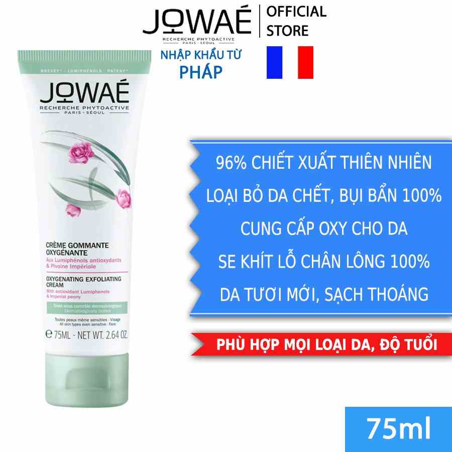 Tẩy Da Chết Cung Cấp Oxy JOWAE Se Khít Lỗ Chân Lông - Mỹ Phẩm Thiên Nhiên Nhập Khẩu Pháp 75ml