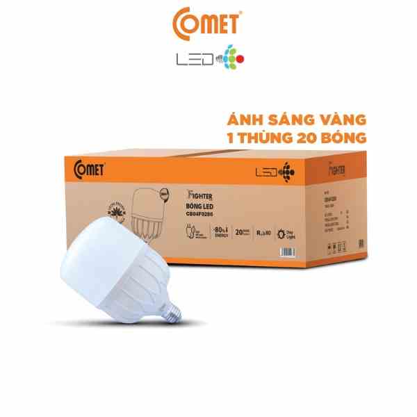 01 THÙNG (20 Bóng) Led Trụ COMET CB04F loại 18W, 28W