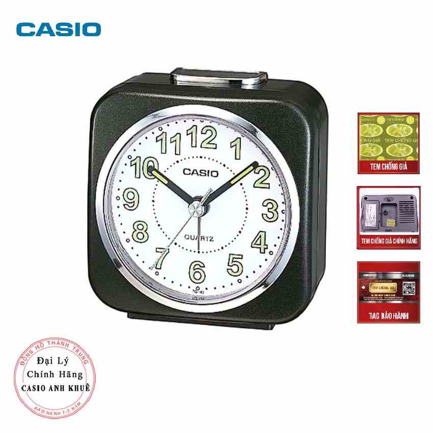 [Mã BMLTB200 giảm đến 100K đơn 499K] Đồng hồ để bàn Casio TQ-143S-1DF có đèn ,báo thức, dạ quang ( 7.7×7.6×3.8 cm )