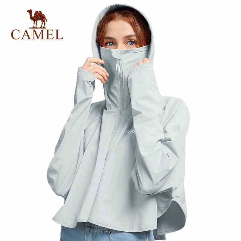 Áo khoác thể thao CAMEL A0S142120-1 chống nắng chống tia UV thời trang cho nữ