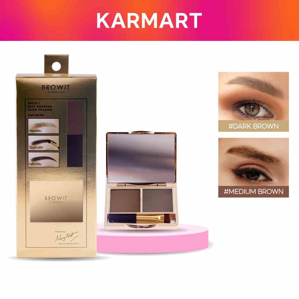 Phấn Kẻ Chân Mày Browit Easy Drawing Brow Shadow 4g Series 1