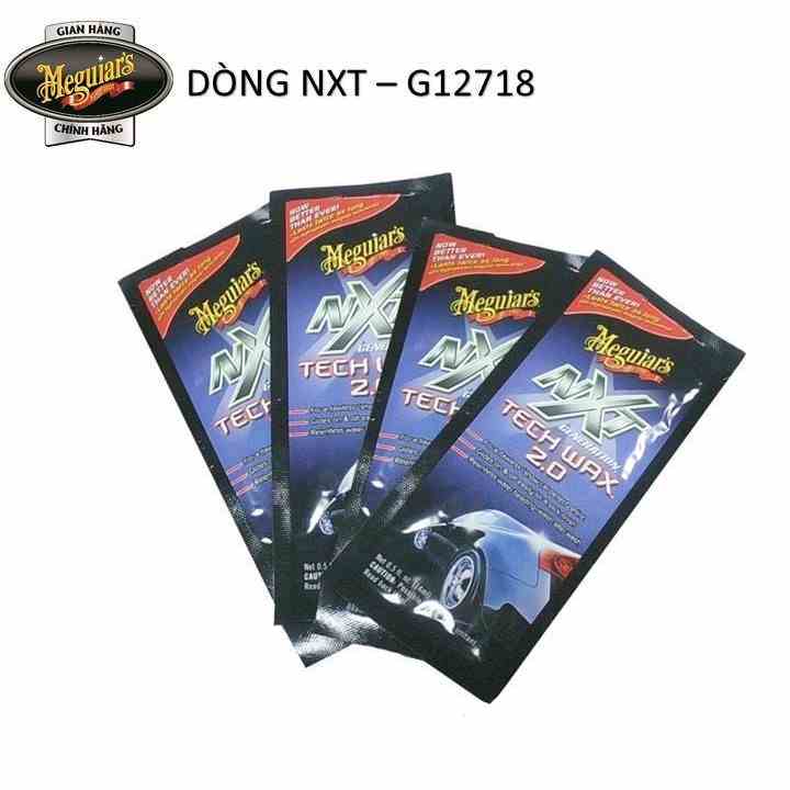 [Mẫu dùng thử] Meguiars Wax bóng sơn xe dòng NXT - NXT Tech Wax - G127001T, 14 ml